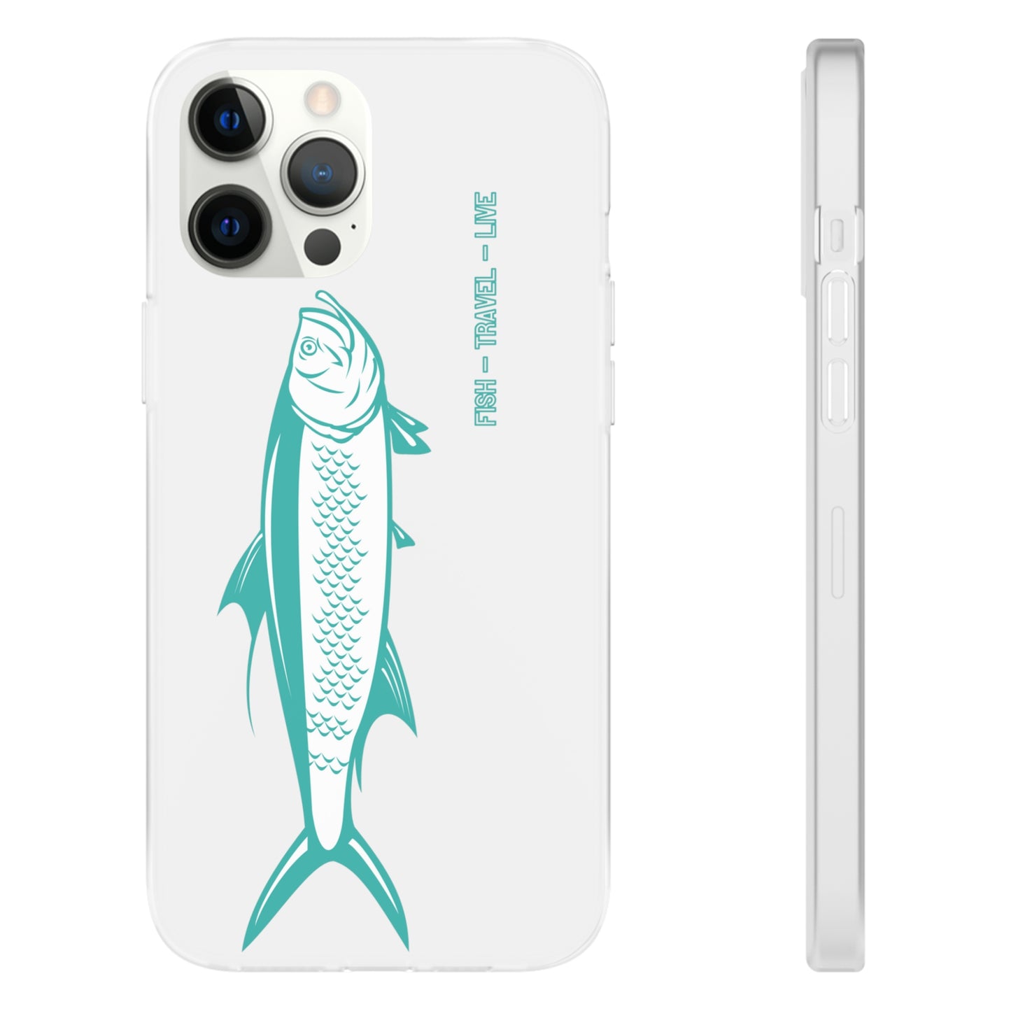 "Neon Tarpon" Clear Case