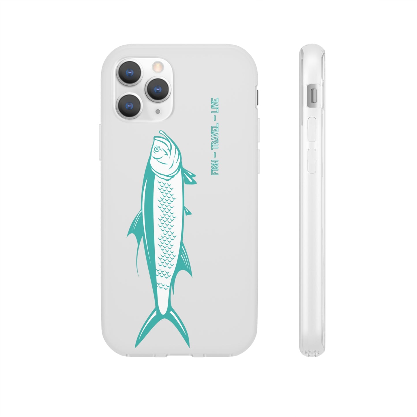 "Neon Tarpon" Clear Case