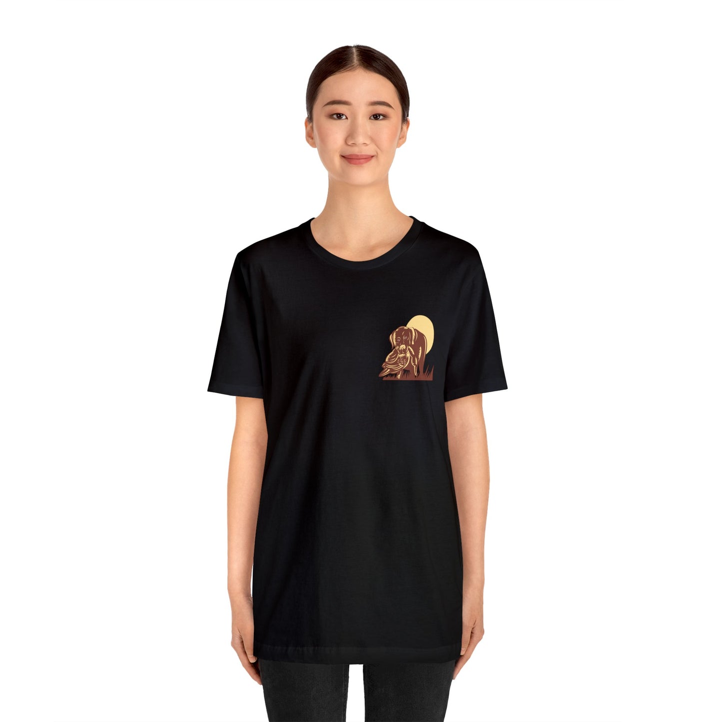 "Hunting Dog" Unisex Short Sleeve Tee