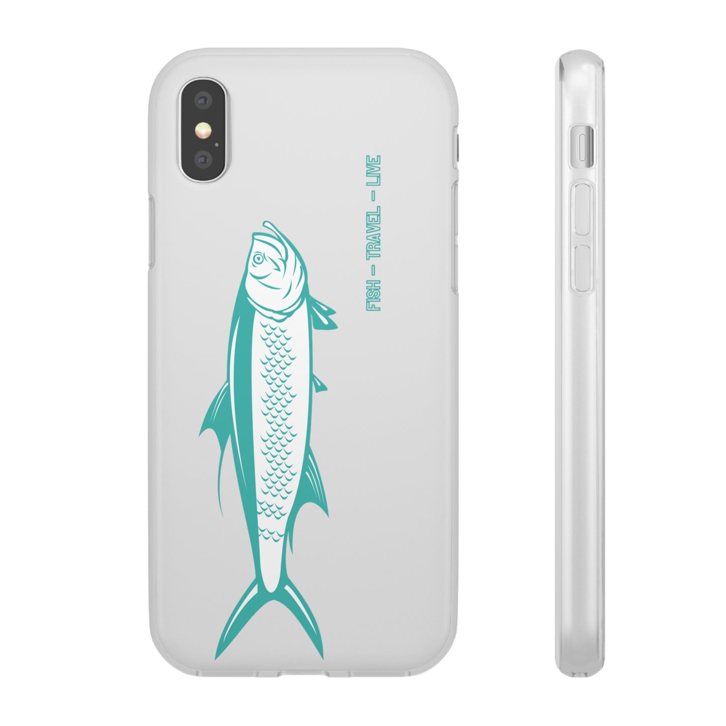 "Neon Tarpon" Clear Case