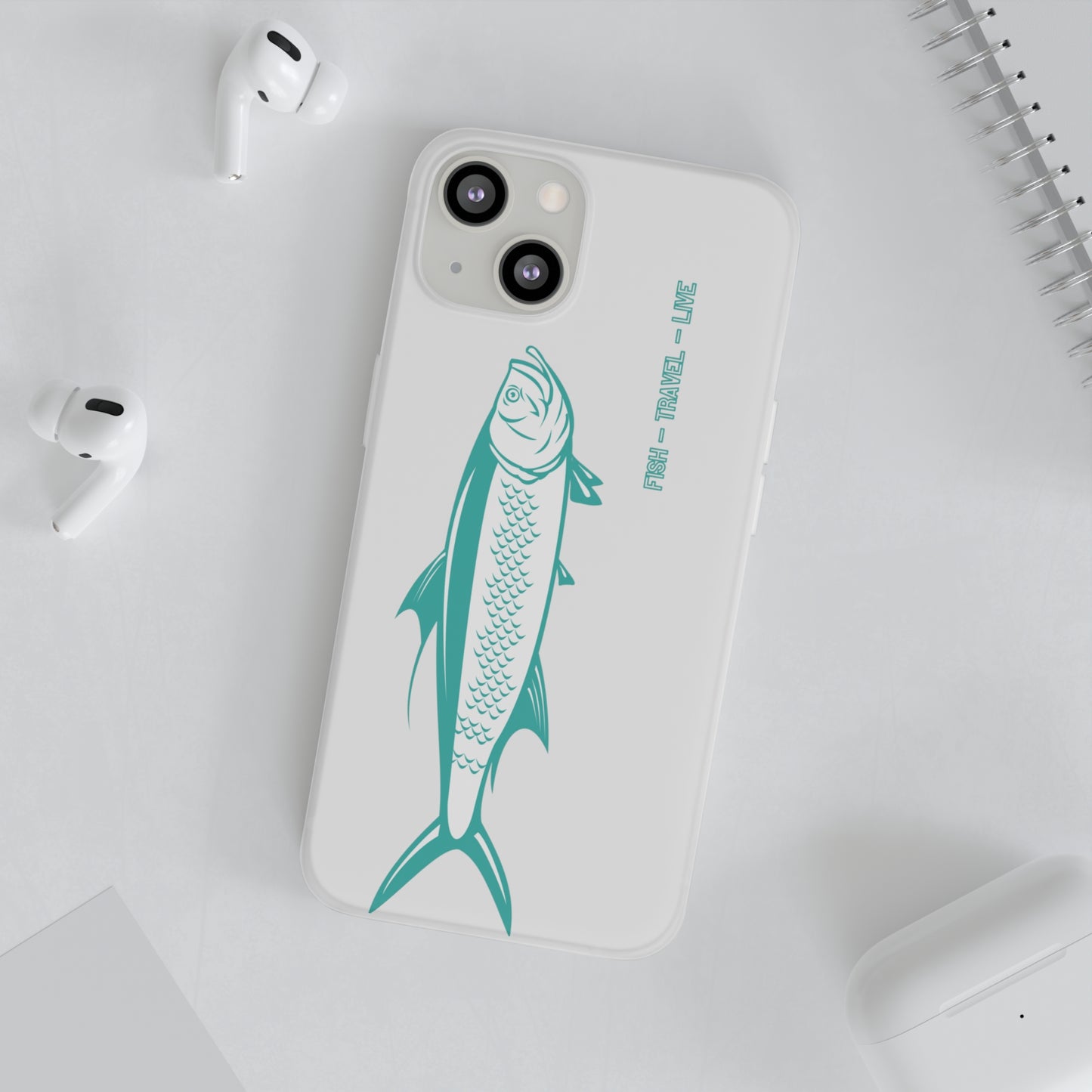 "Neon Tarpon" Clear Case