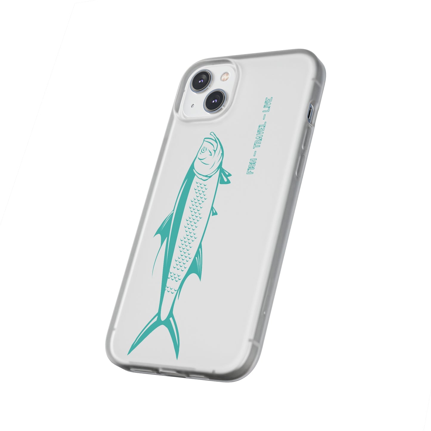 "Neon Tarpon" Clear Case