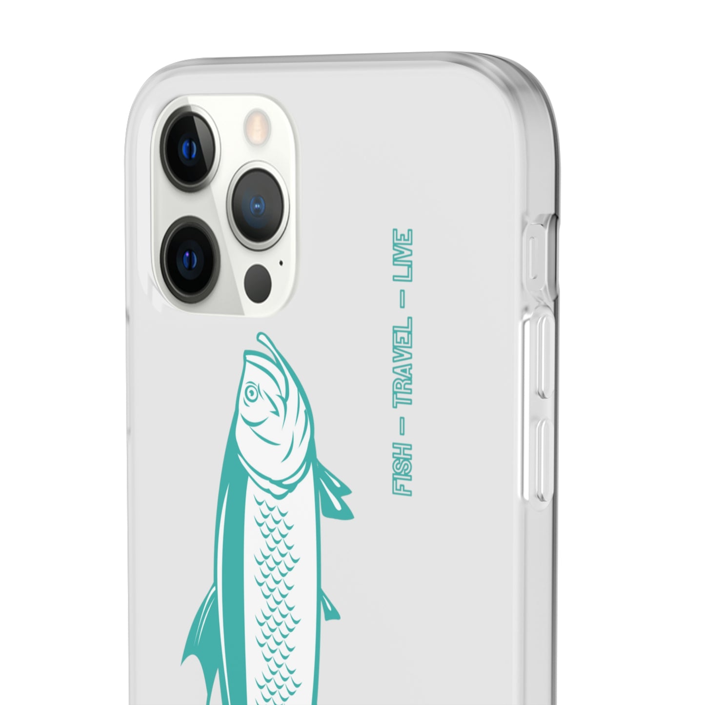 "Neon Tarpon" Clear Case