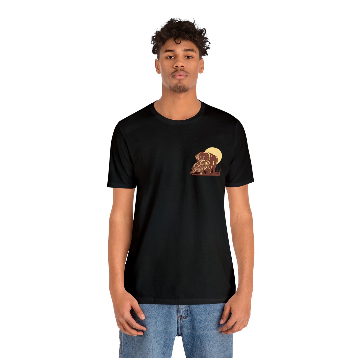 "Hunting Dog" Unisex Short Sleeve Tee