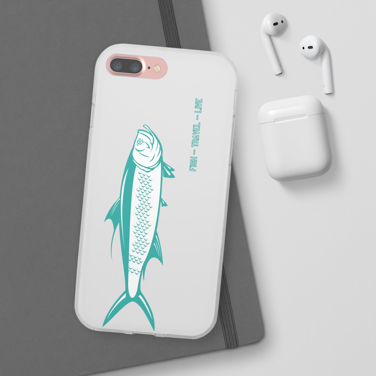 "Neon Tarpon" Clear Case