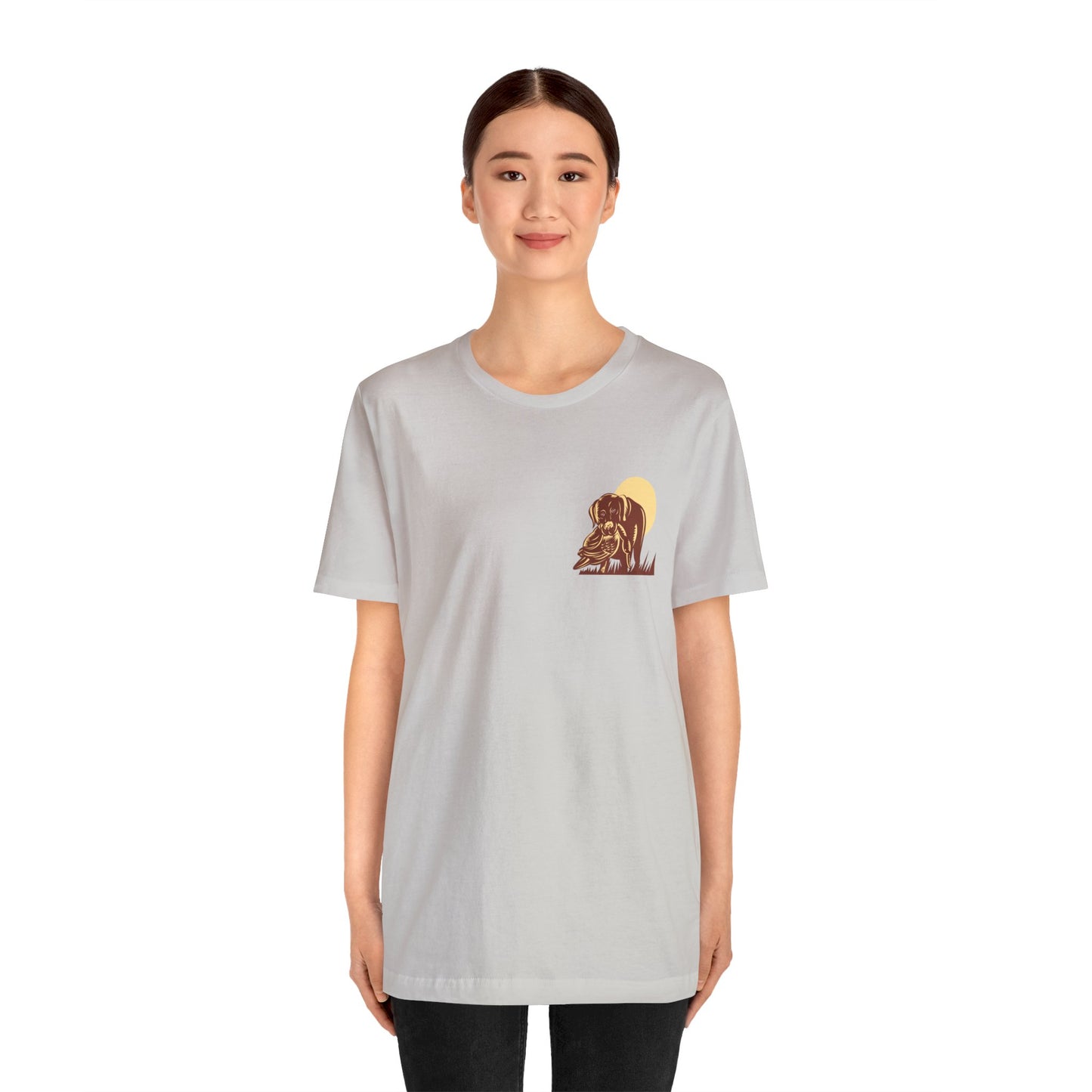 "Hunting Dog" Unisex Short Sleeve Tee