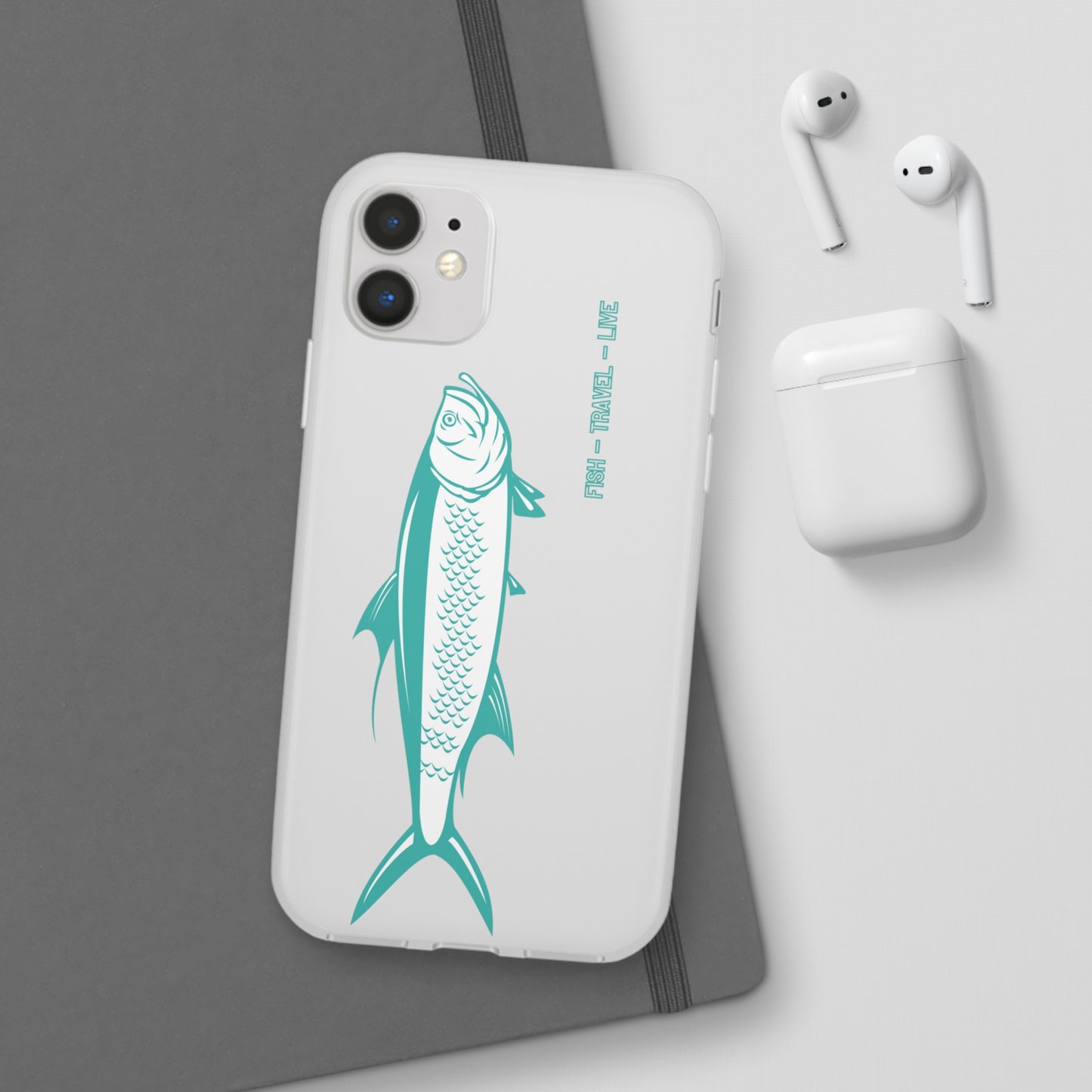 "Neon Tarpon" Clear Case