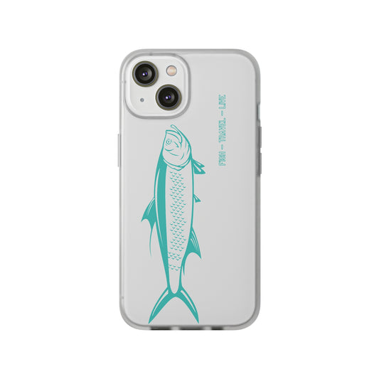 "Neon Tarpon" Clear Case