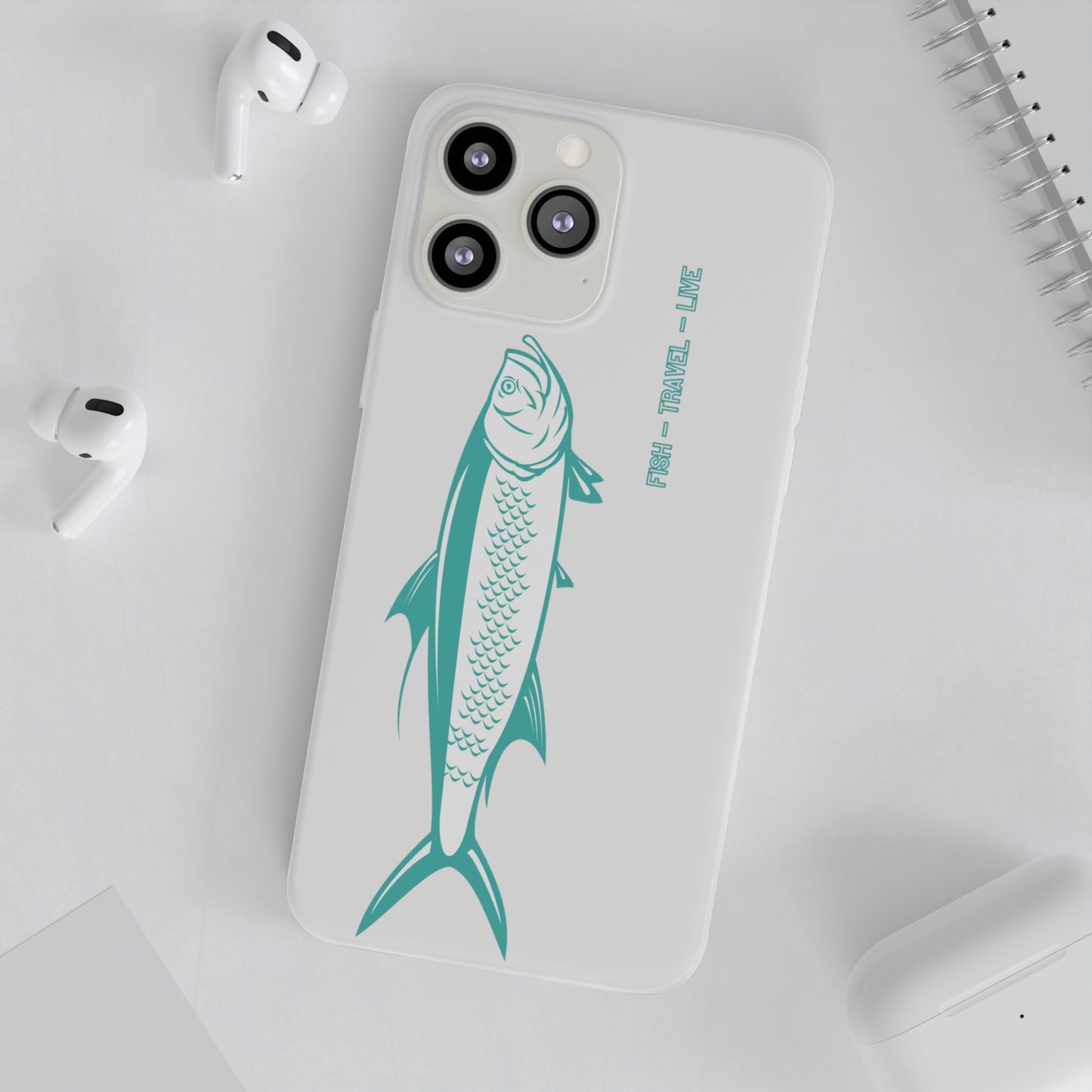 "Neon Tarpon" Clear Case