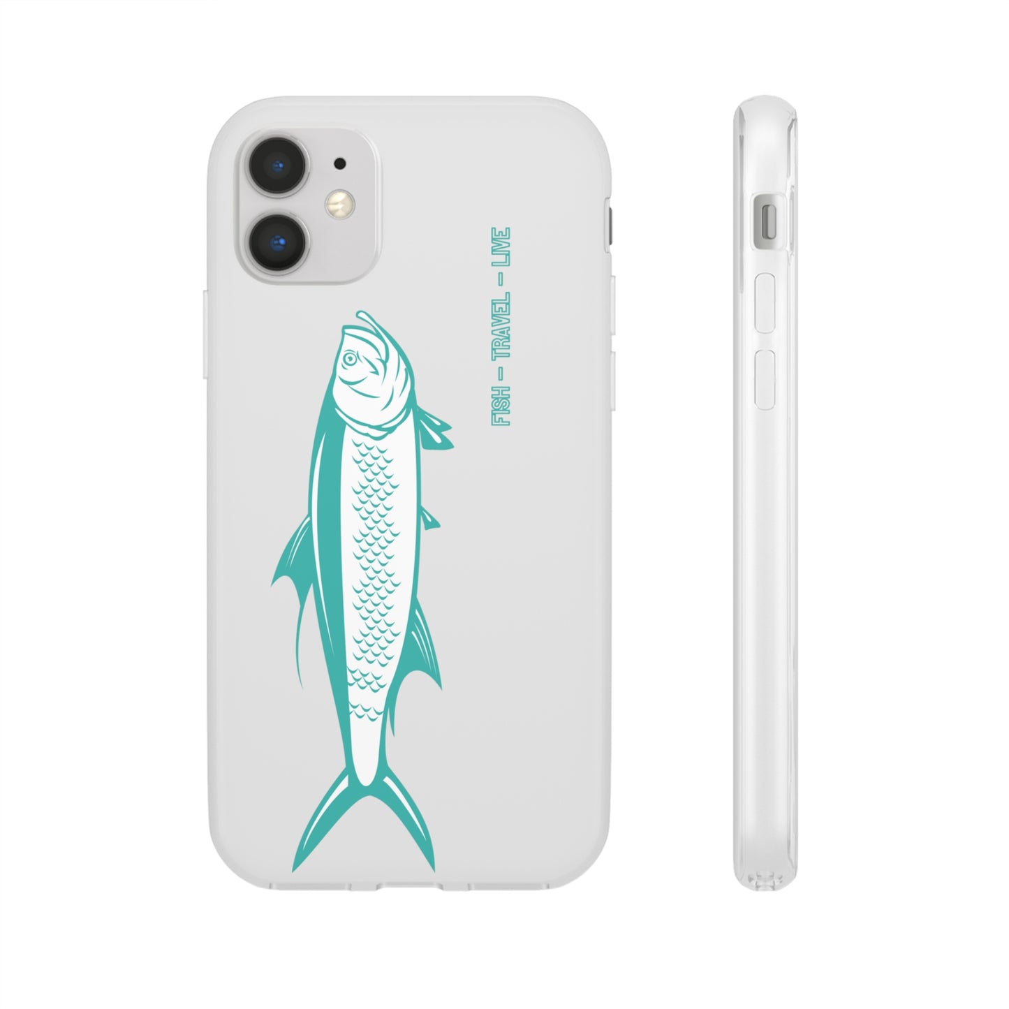 "Neon Tarpon" Clear Case