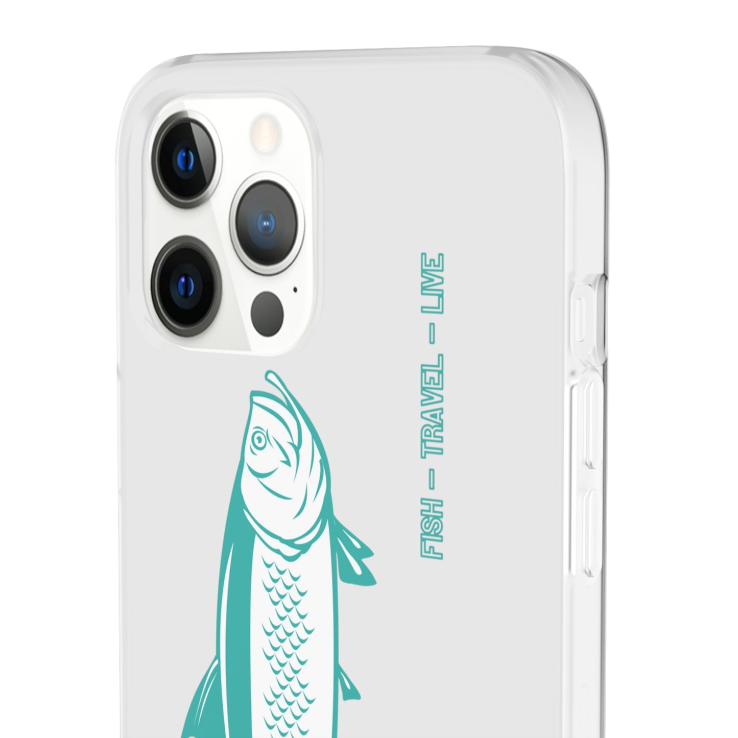 "Neon Tarpon" Clear Case