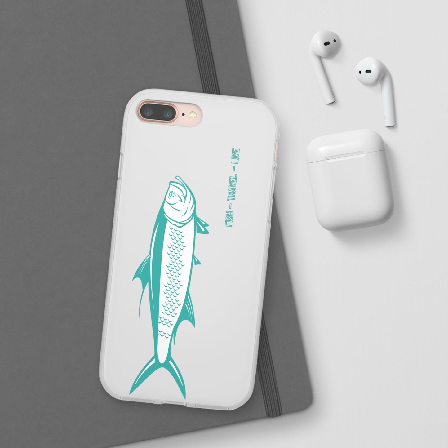 "Neon Tarpon" Clear Case