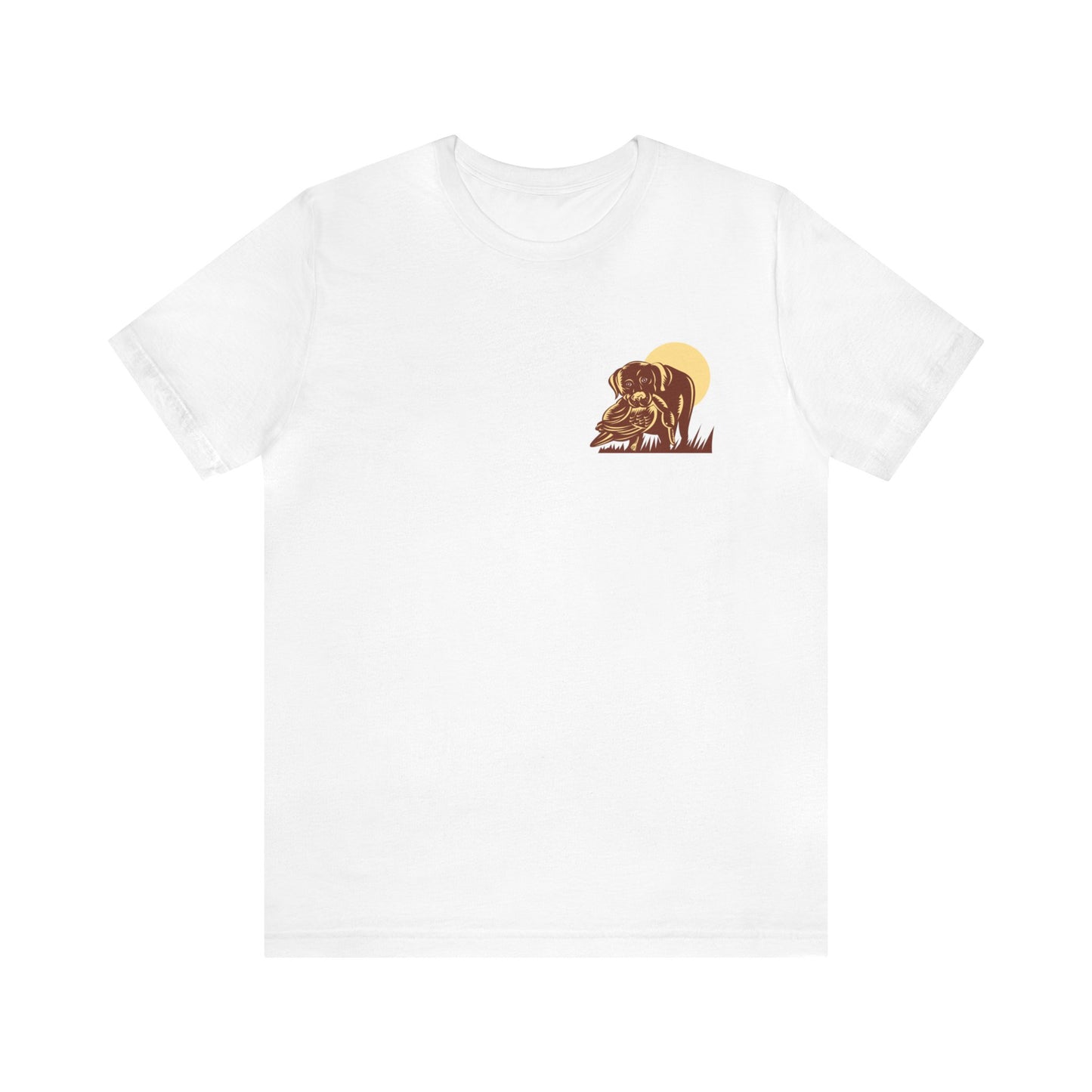 "Hunting Dog" Unisex Short Sleeve Tee