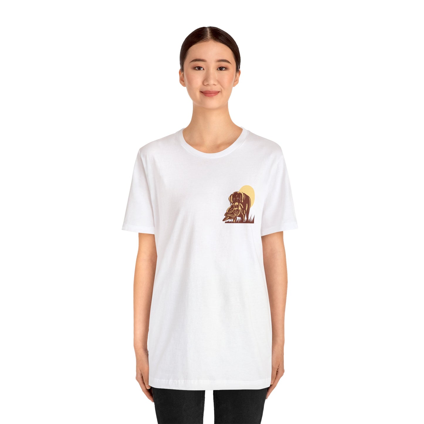 "Hunting Dog" Unisex Short Sleeve Tee