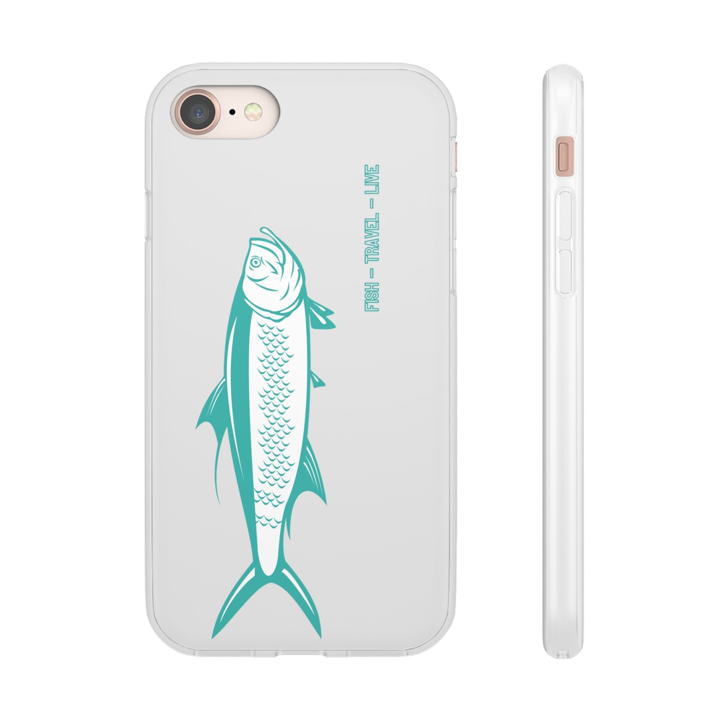 "Neon Tarpon" Clear Case