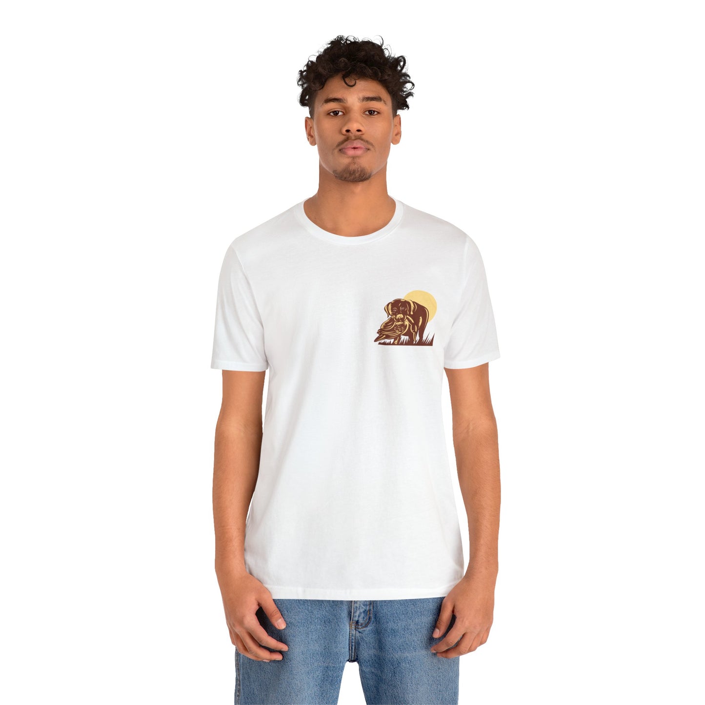 "Hunting Dog" Unisex Short Sleeve Tee