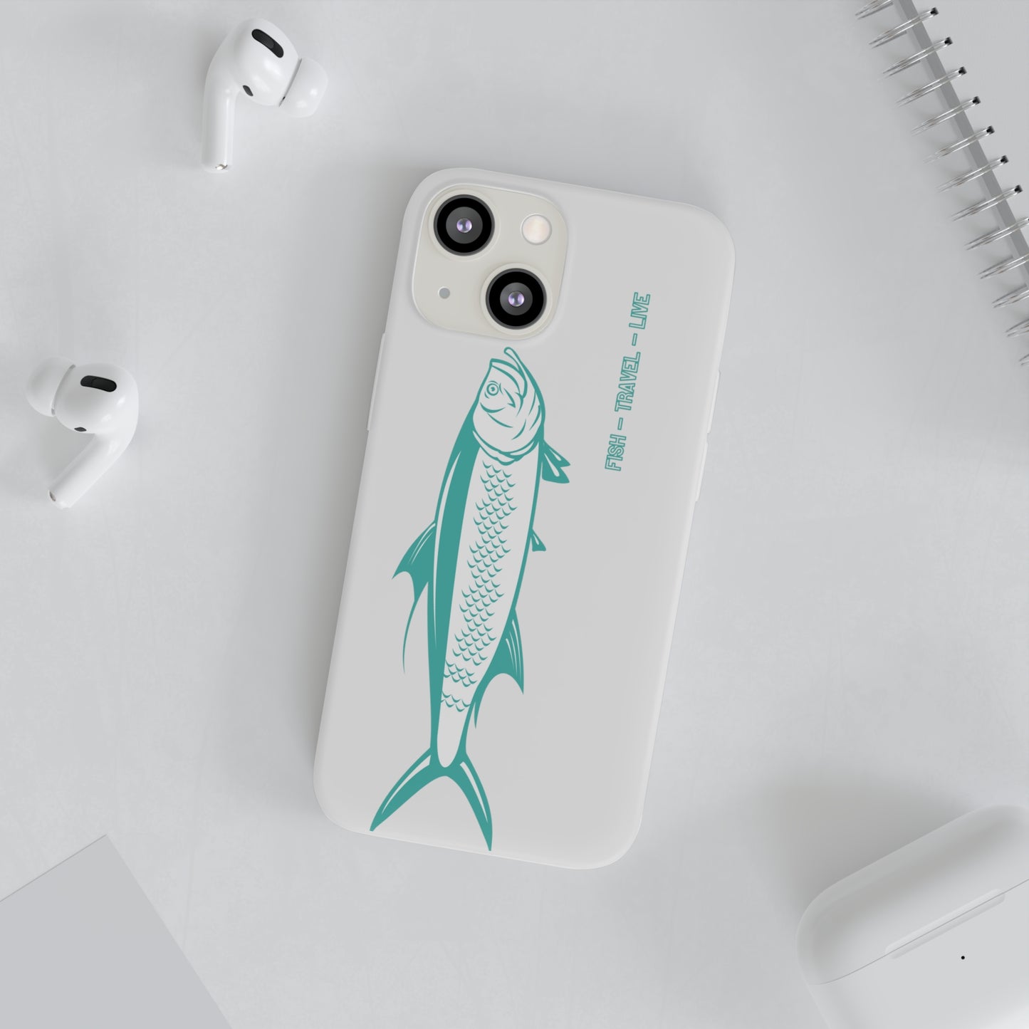 "Neon Tarpon" Clear Case