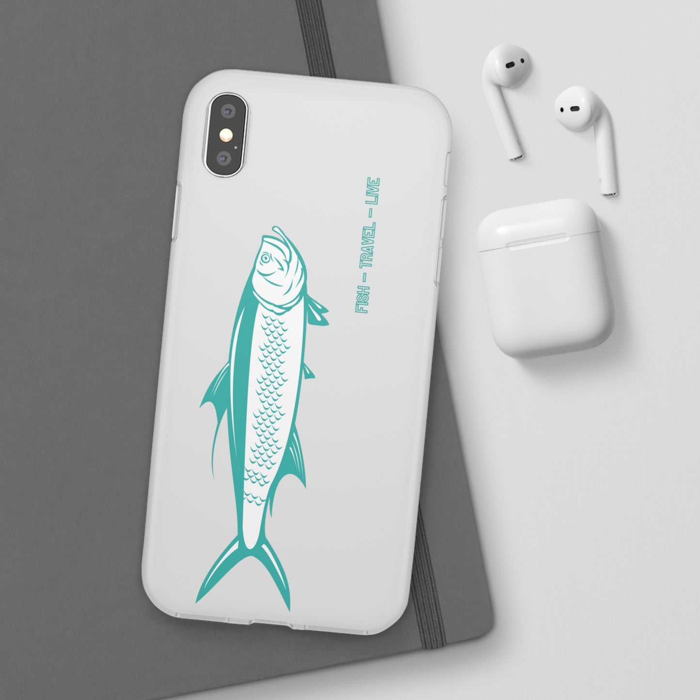 "Neon Tarpon" Clear Case