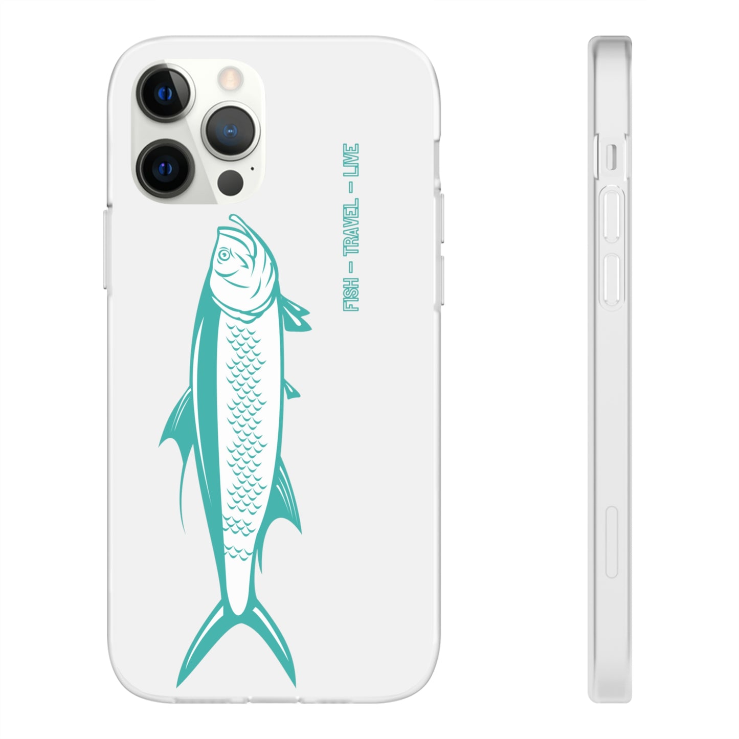 "Neon Tarpon" Clear Case