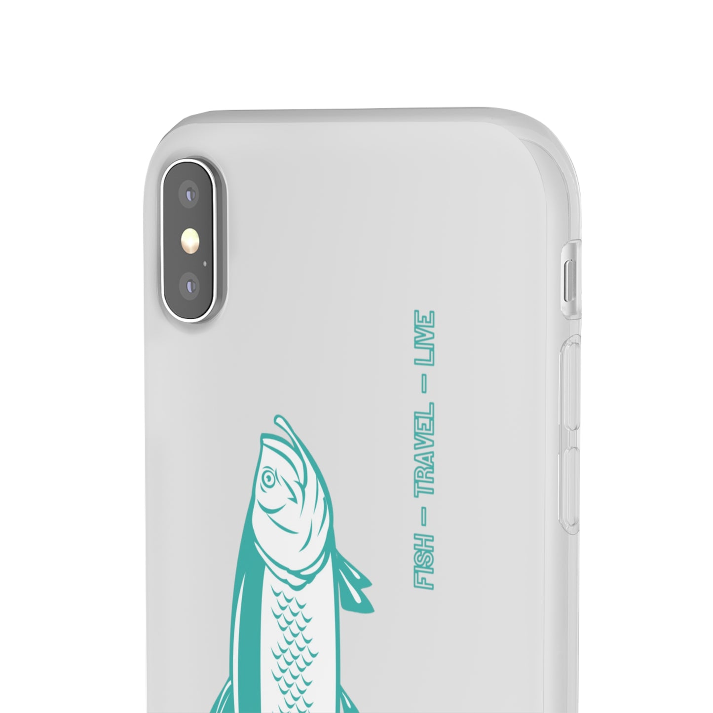 "Neon Tarpon" Clear Case