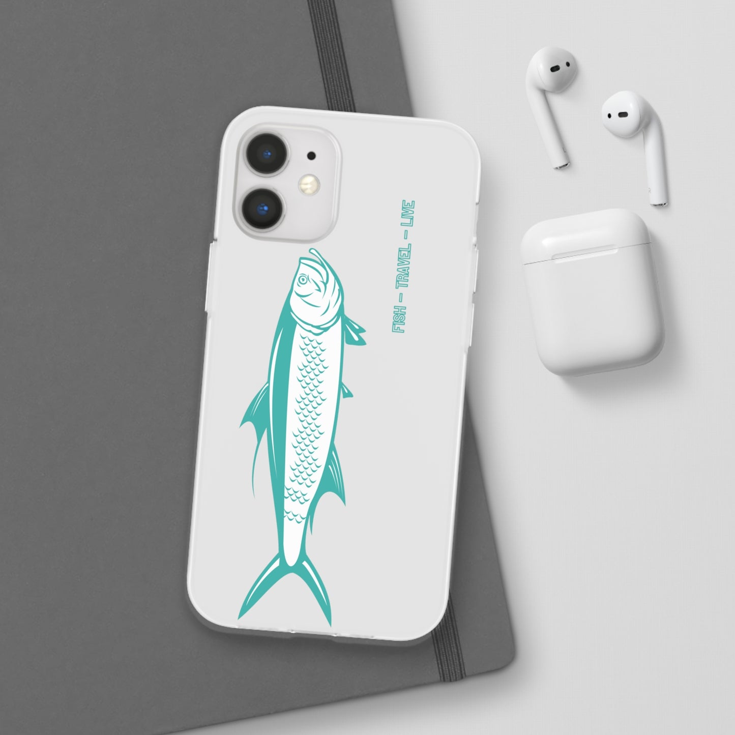 "Neon Tarpon" Clear Case