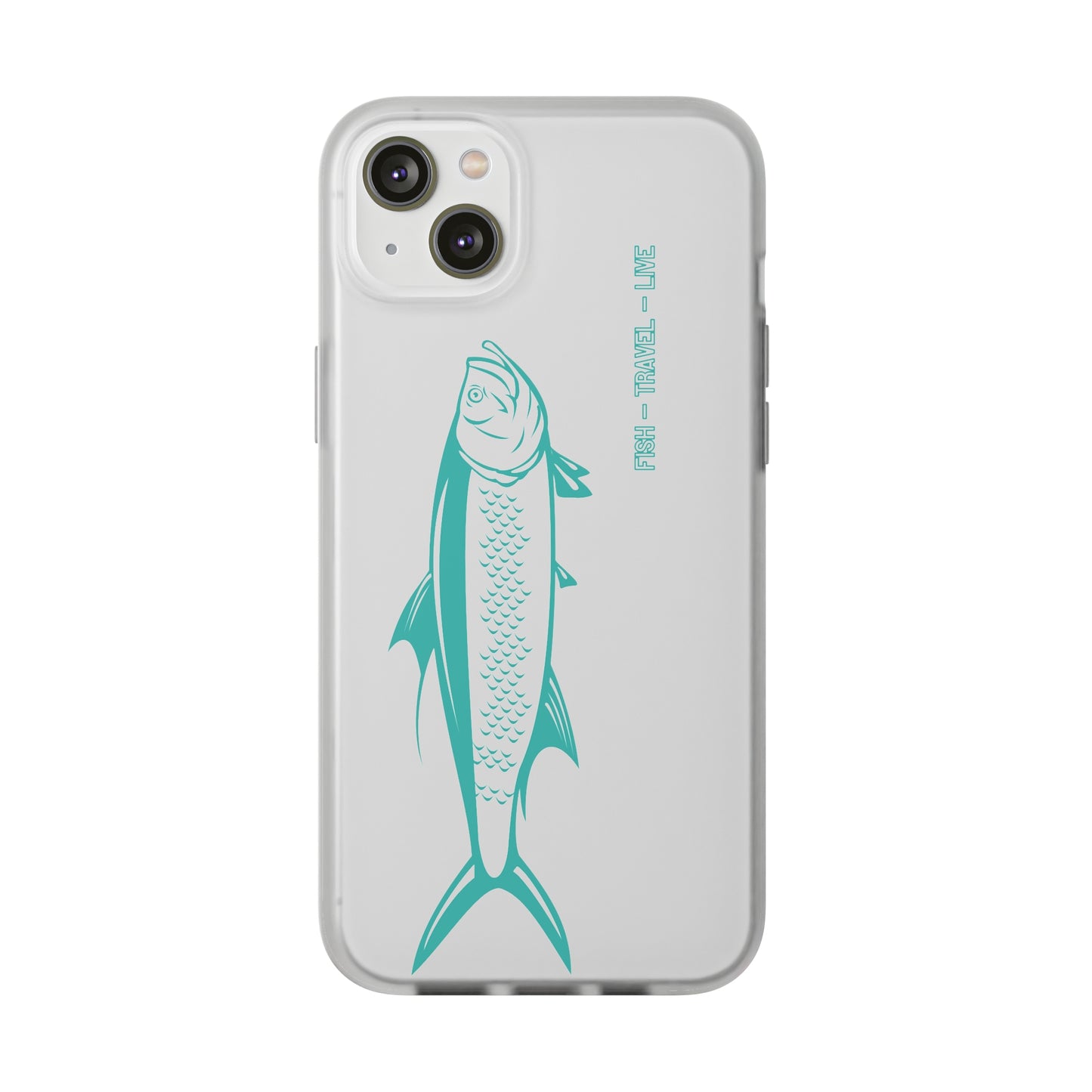 "Neon Tarpon" Clear Case