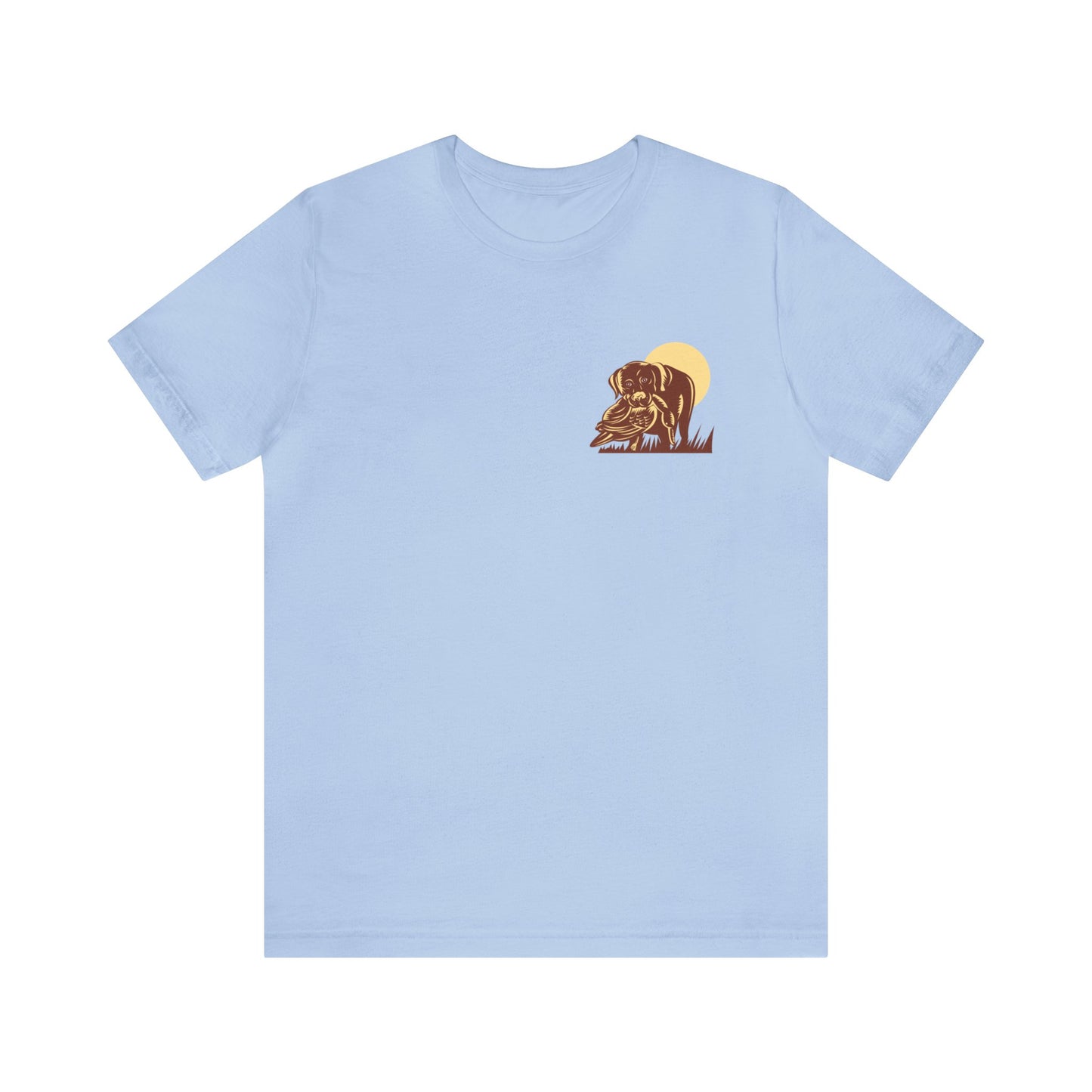 "Hunting Dog" Unisex Short Sleeve Tee