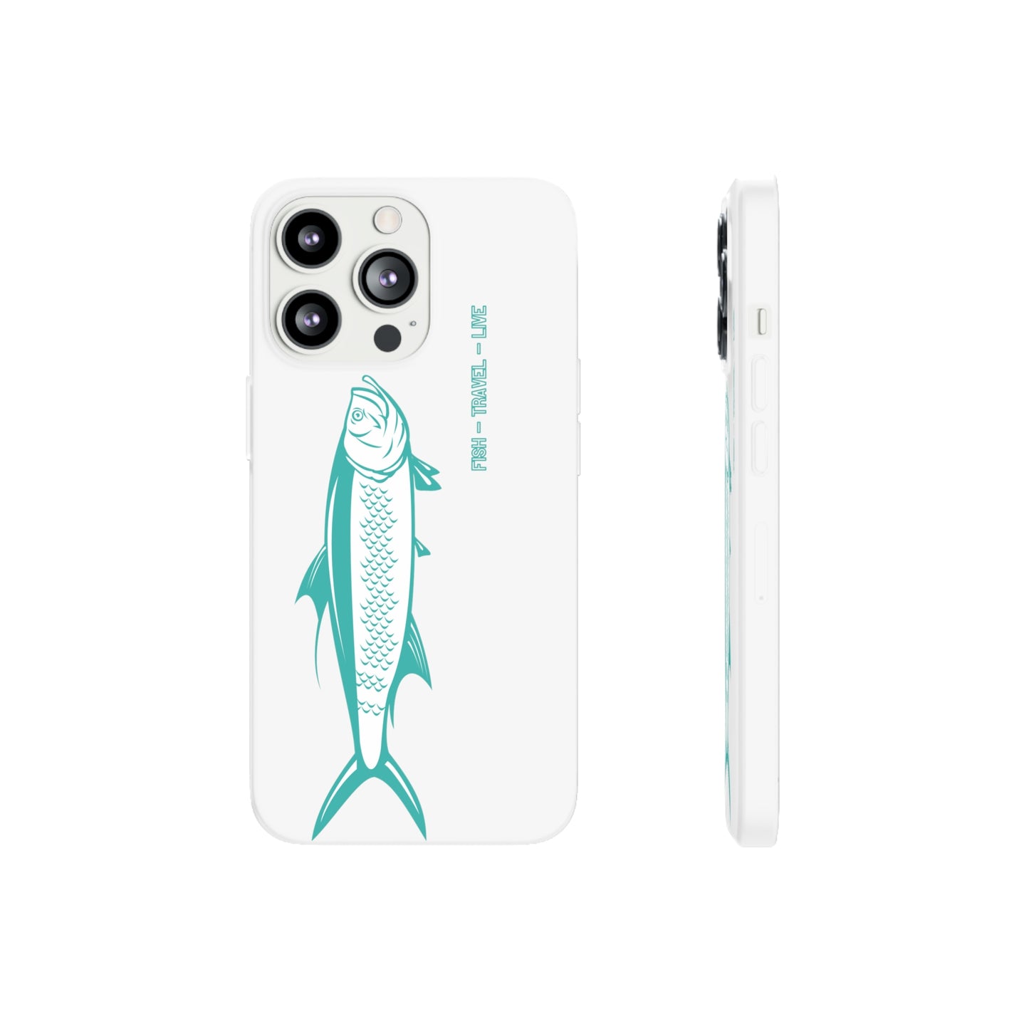 "Neon Tarpon" Clear Case