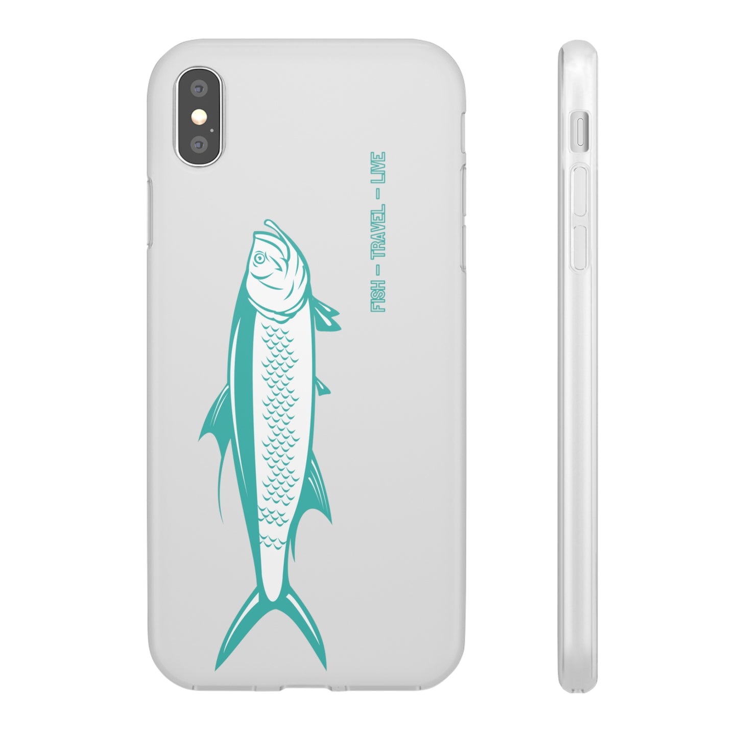 "Neon Tarpon" Clear Case