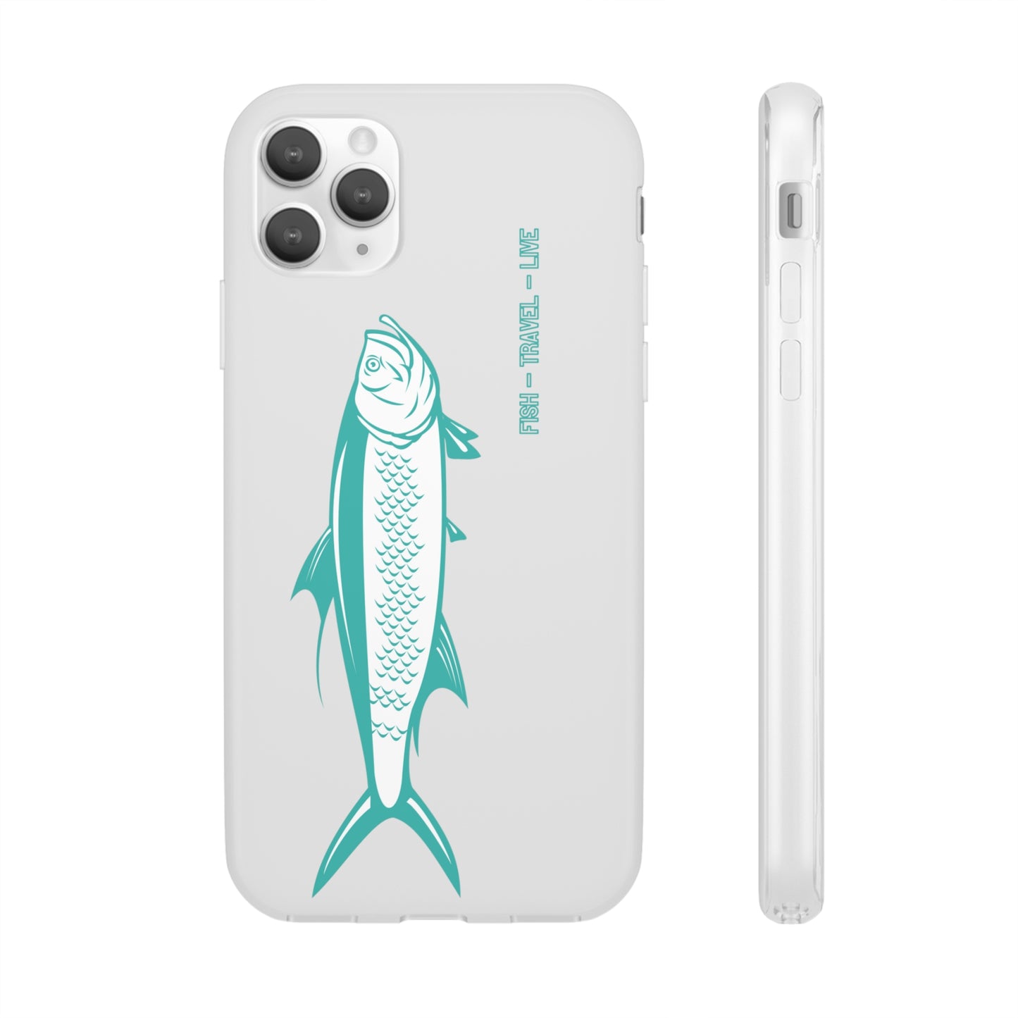 "Neon Tarpon" Clear Case