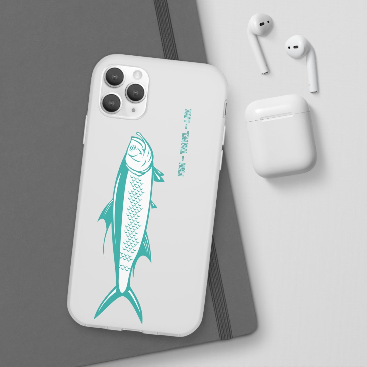 "Neon Tarpon" Clear Case