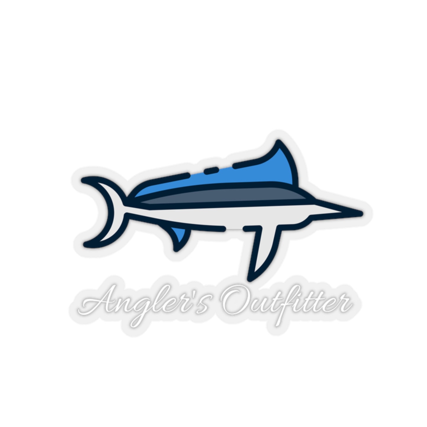 "Blue Marlin" Sticker