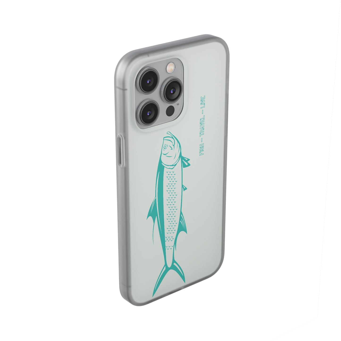 "Neon Tarpon" Clear Case