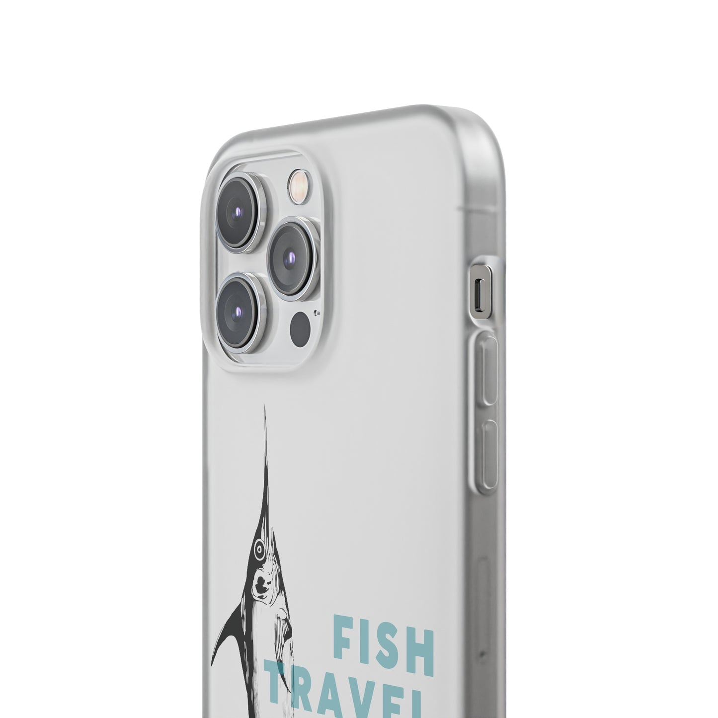 "Baby Blue" Clear Case