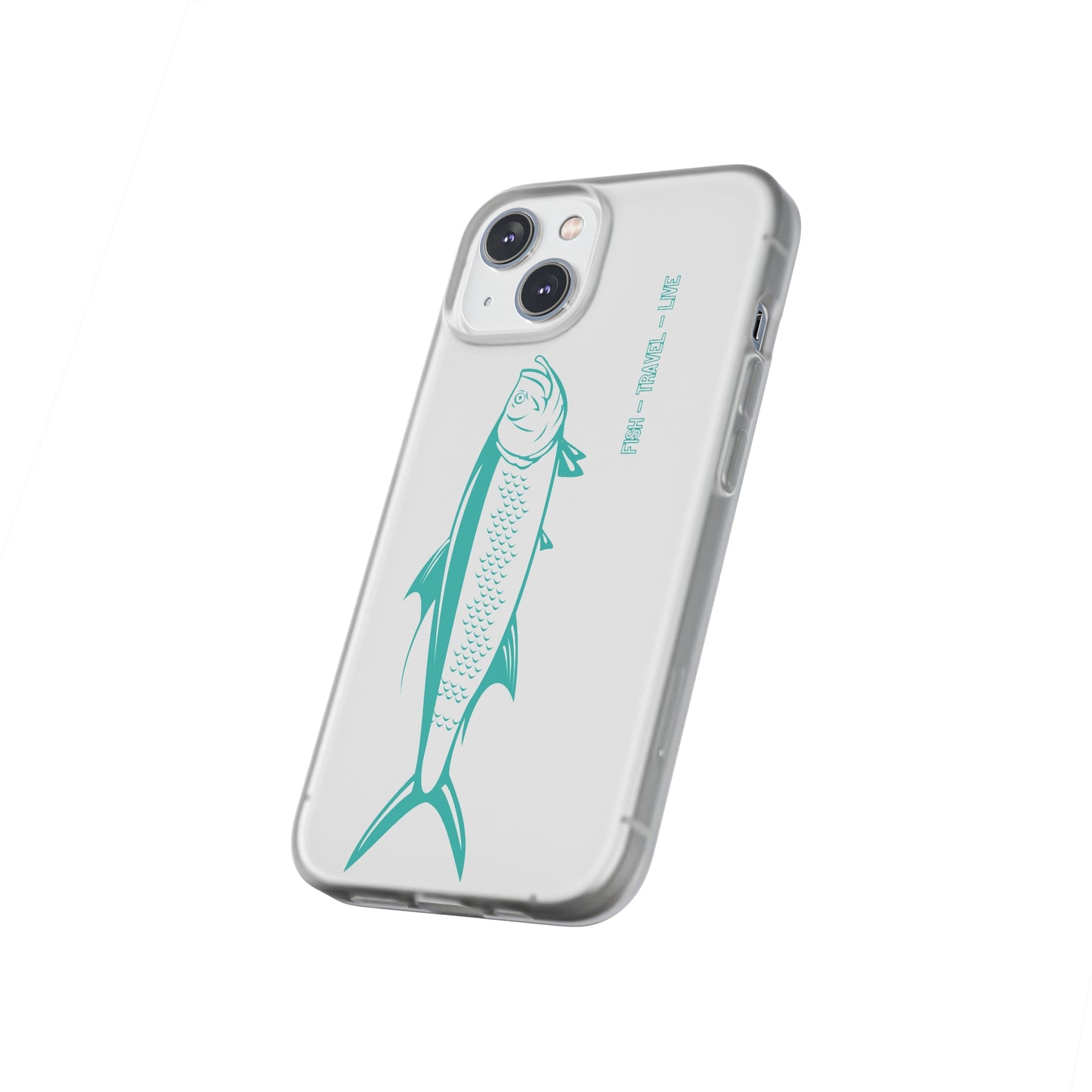 "Neon Tarpon" Clear Case