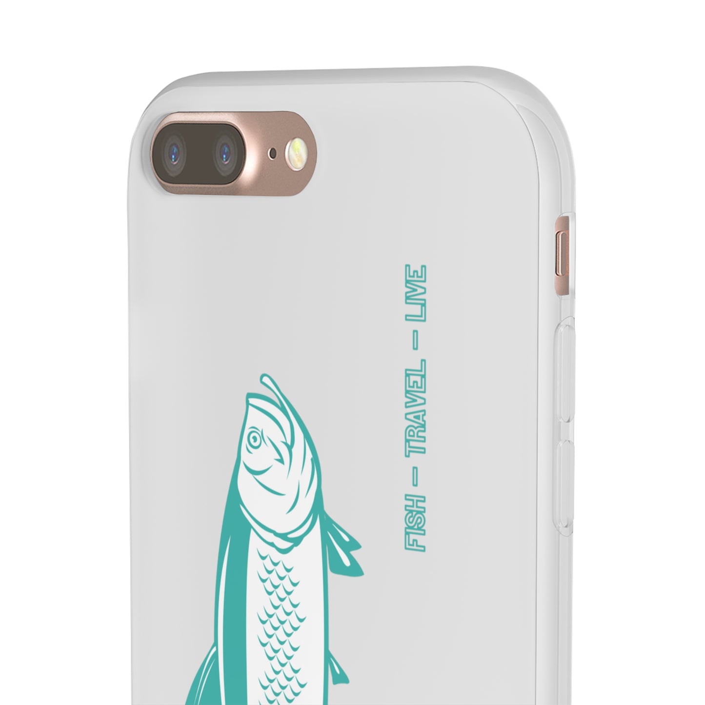 "Neon Tarpon" Clear Case