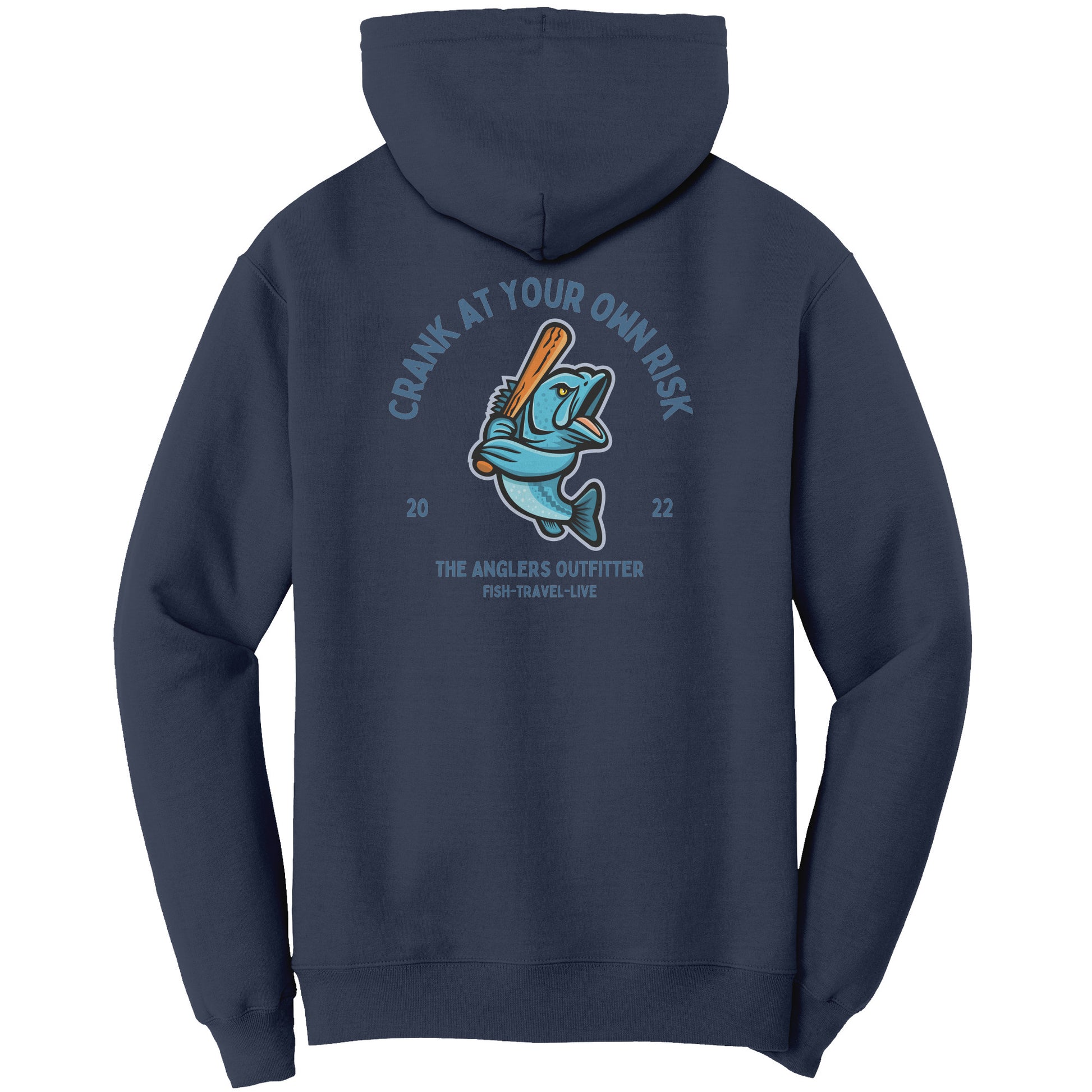 Never Underestimate An Old Man With A Fishing Rod' Unisex Heavyweight  Hoodie
