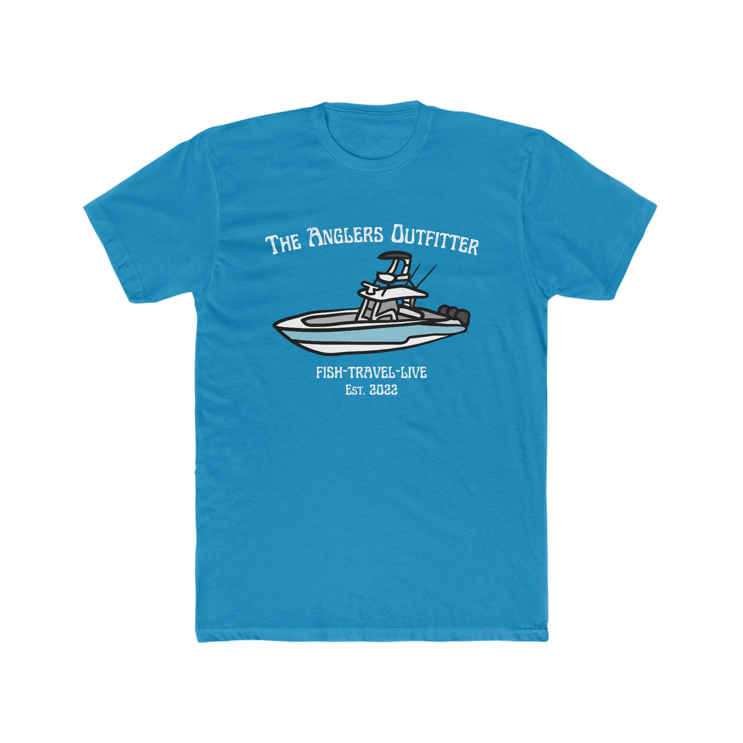 "Caribbean Blue" Tee